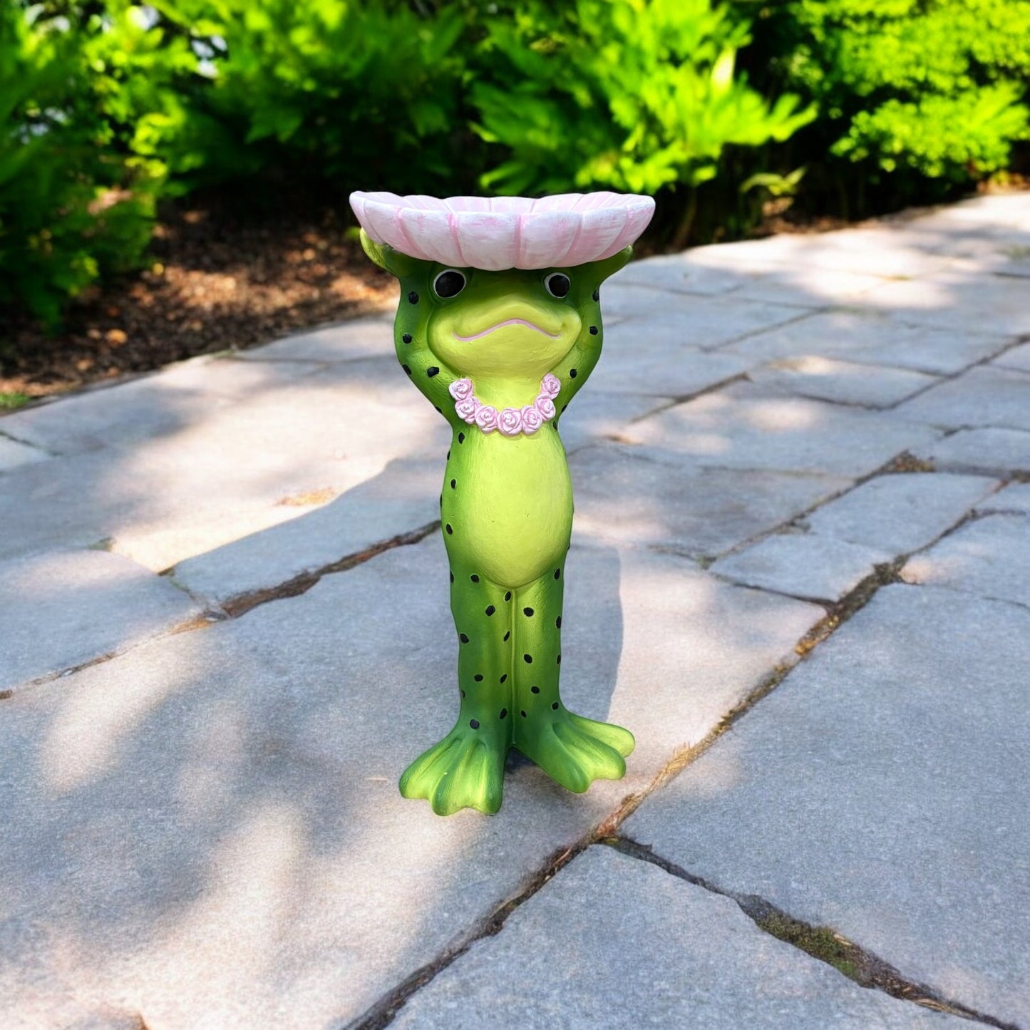 61CM FROG STATUE