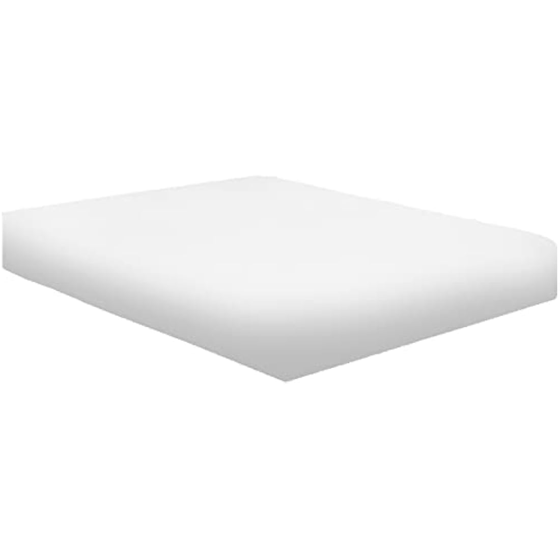 NIYS Luxury Bedding Finest 100% Egyptian Cotton 16" 40CM Extra deep Fitted Sheets 15 Colours Single Double King Super King (White, Super King)