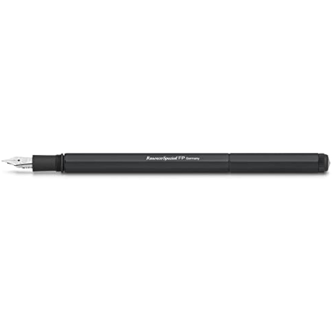 Kaweco SPECIAL Fountain Pen Black I Premium Aluminium Fountain Pen for Ink Cartridges I Exclusive Fountain Pen 17 cm I Nib: EF (Extra Fine)