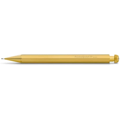 Kaweco Special Mechanical Pencil 0.9 I Lead Pencil Made of High-Quality Brass in Octagonal Eight Edge Format I Exclusive Mechanical Lead Pencil 14 cm I Refillable with Eraser