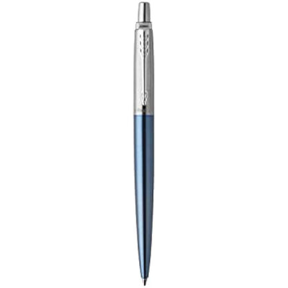 Parker Jotter Ballpoint Pen , Waterloo Blue , Medium Point Blue Ink