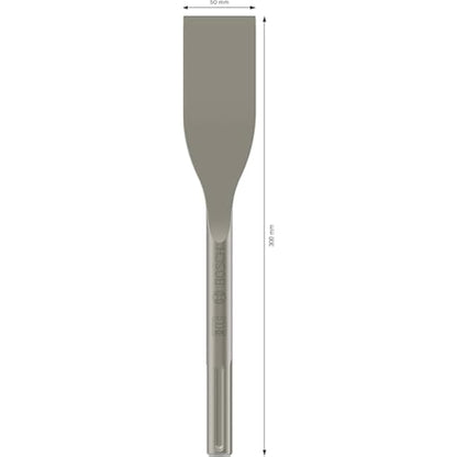 Bosch 1x PRO SDS max-5C Tile Chisel (for Tiles, Tiles, Ø mm, Professional Accessory Rotary Hammer Drill, Break Hammer)