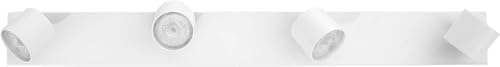 Philips myLiving Star WarmGlow Dimmable LED Spotlight, 4 x 4.5 W LED Light, Instant Start, Easy Installation - White