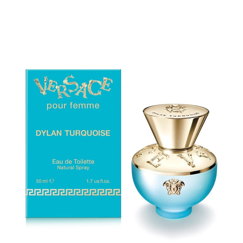 Versace Dylan Turquoise  Eau De Toilette Spray 50ml
