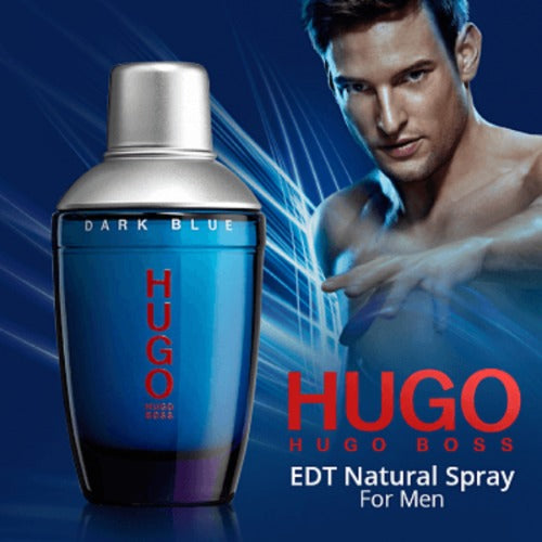Hugo Boss Dark Blue Eau De Toilette Spray 75ml