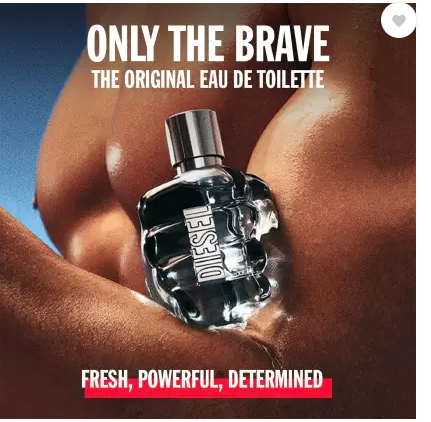 Diesel Only The Brave Eau de Toilette Spray 125ml