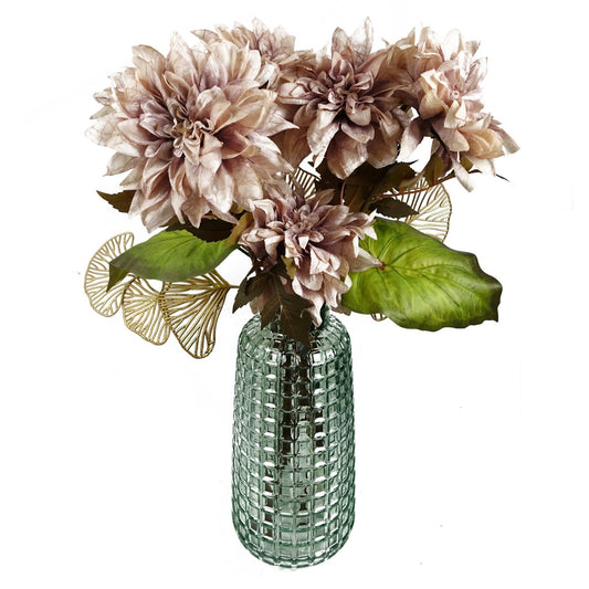 65cm Golden Leaves Flower Arrangement Decoration