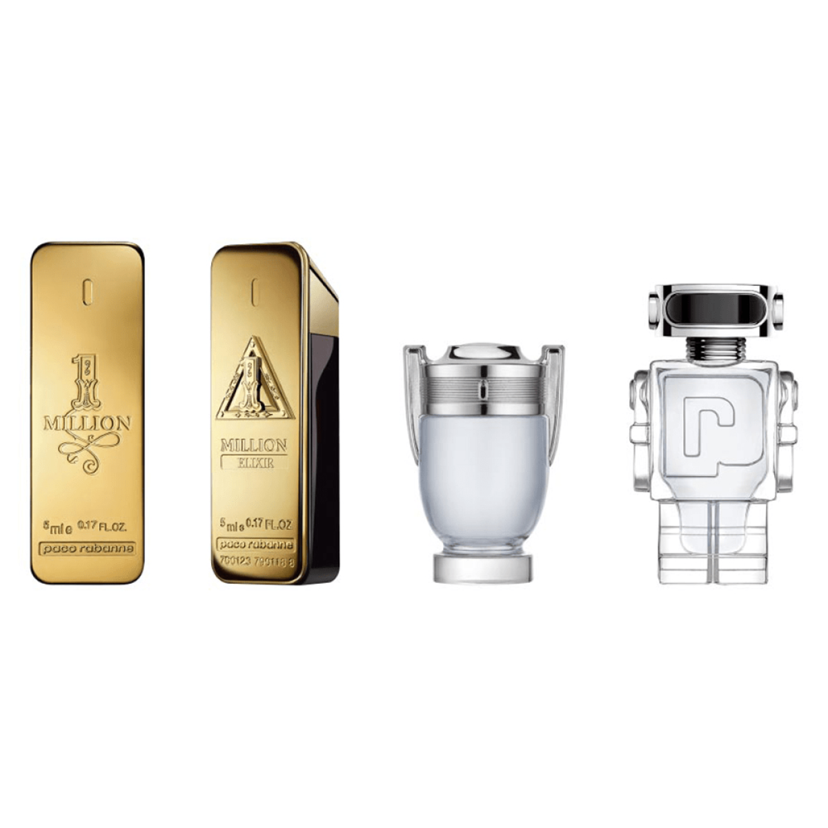 Paco Rabanne Mini Gift Set for Men (4 x 5ml)