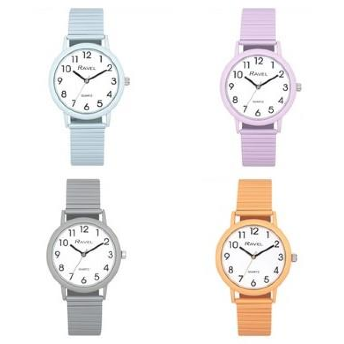 RAVEL BASIC COLOUR EXPANDER QUARTZ WATCH