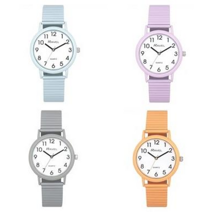 RAVEL BASIC COLOUR EXPANDER QUARTZ WATCH