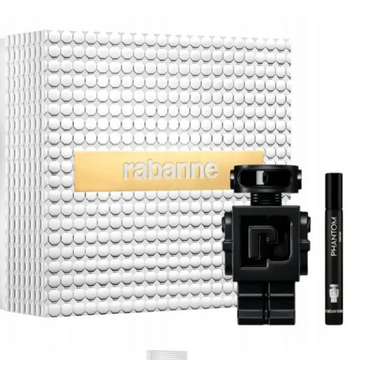 Paco Rabanne Phantom Gift Set Parfum Spray 100ml Travel Spray 10ml