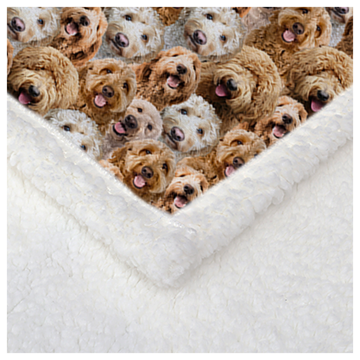 Cockapoos Fleece Blanket Fuzzy Dogs Blanket for Kids Adults Cute Puppy Cockapoos Throw Blanket Puppy Dog Animal Pattern Sherpa Blankets Cockapoos Gifts for Women (150x200cm)