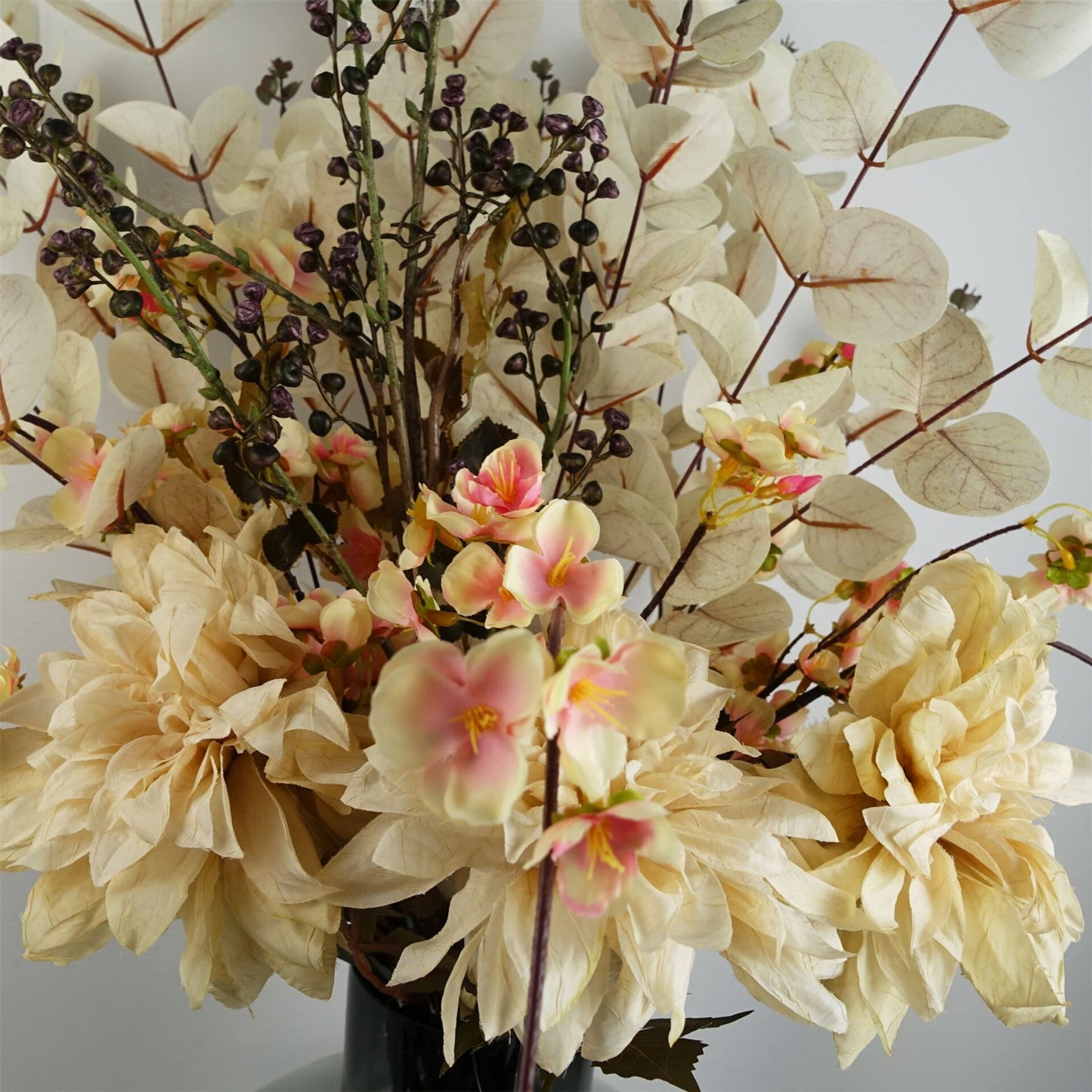 Pack of 6 x 110cm Natural Pink Trailing Cherry Blossom Stem Artificial