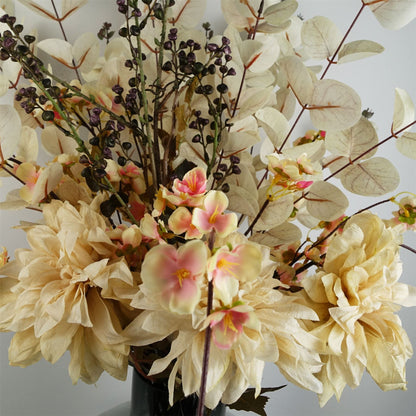 Pack of 6 x 110cm Natural Pink Trailing Cherry Blossom Stem Artificial