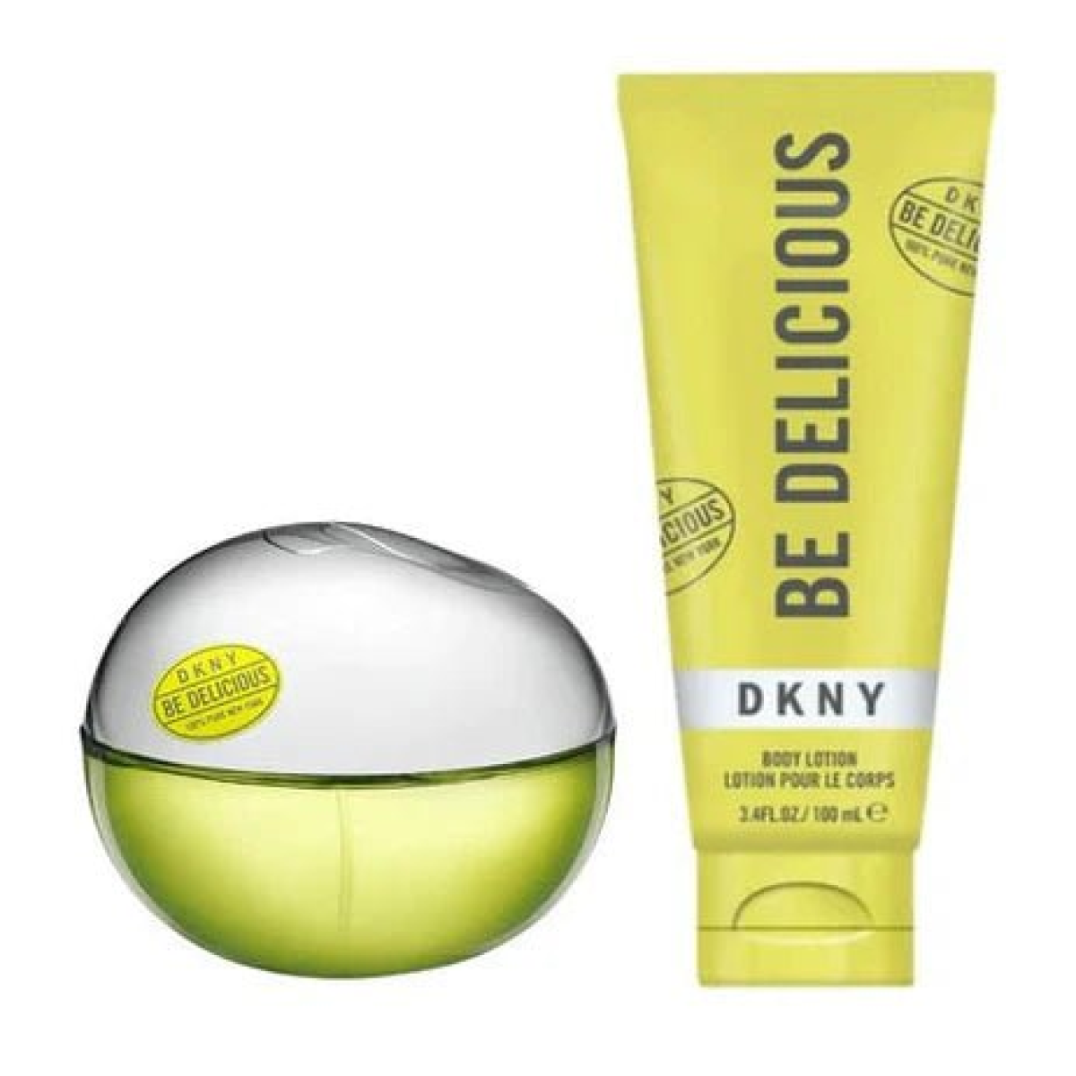 Dkny Be Delicious Gift Set (Eau De Parfum Spray 30ml  Body Lotion 100ml)