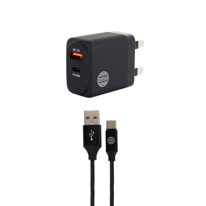 Our Pure Planet (Harry Kane's ECO Brand) - 30W USB-A  USB-C Wall Charger