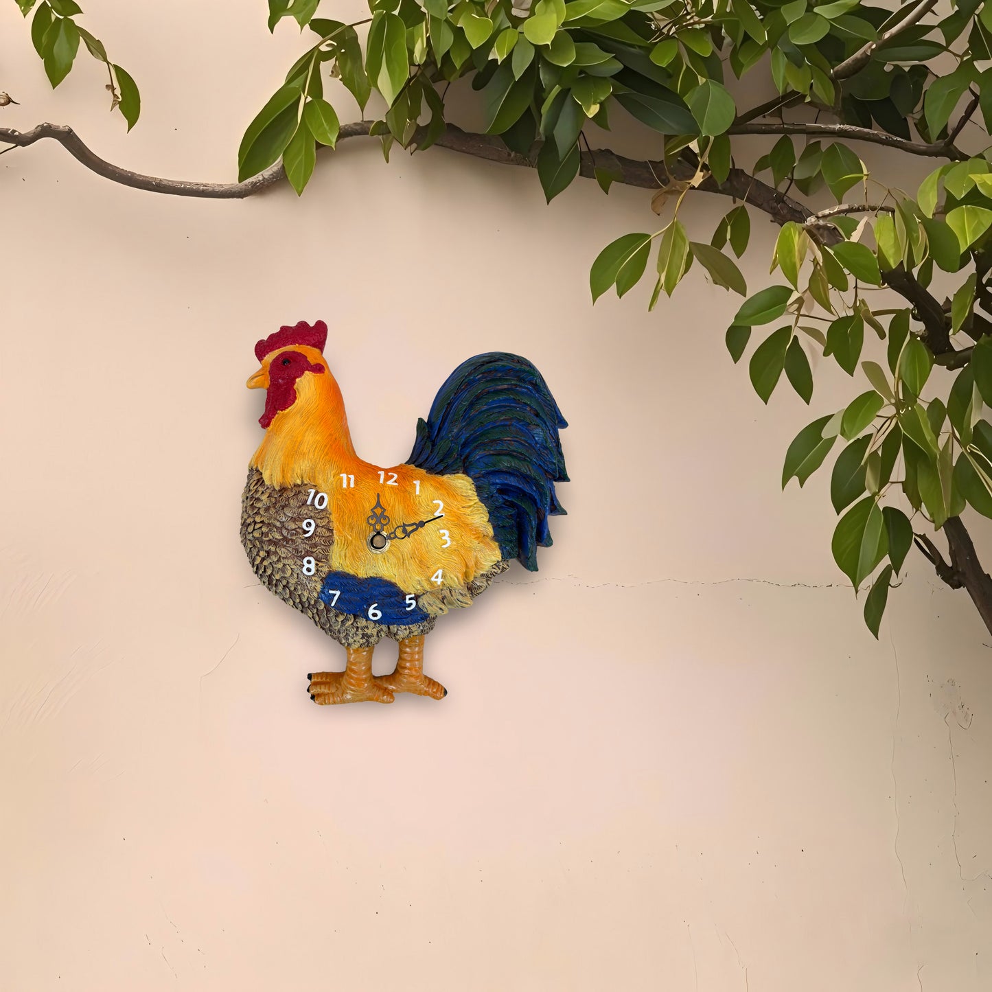 Cockerel Design Wall Clock
