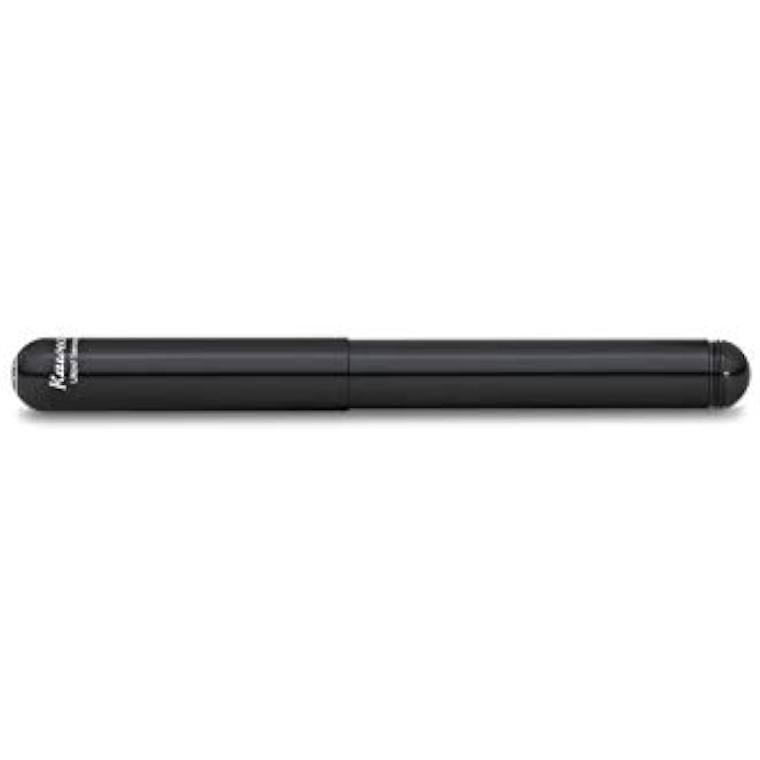 Kaweco LILIPUT Fountain Pen Black I Premium Aluminium Fountain Pen for Ink Cartridges I Exclusive Fountain Pen 12.5 cm I Nib: BB (Extra Broad)