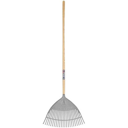 Spear & Jackson 3884WNB Neverbend Plastic Leaf Rake Wooden Handle