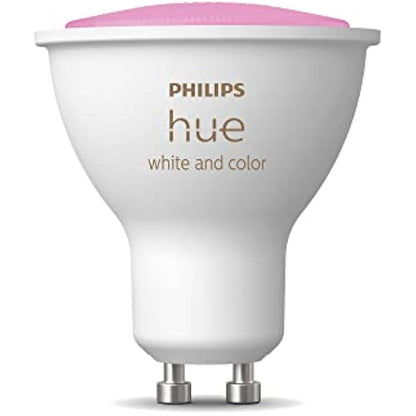 Philips Hue New White and Colour Ambiance Smart Light GU10 Spot with Bluetooth. Works with Alexa, Google Assistant and Apple Homekit. for Home Indoor Lighting for Livingroom, Lounge.
