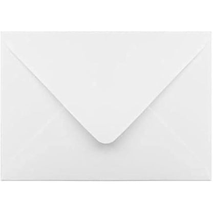 PACK OF 50 - C5 WHITE ENVELOPES FOR A5 GREETING CARDS 100gsm 229mm x 162mm