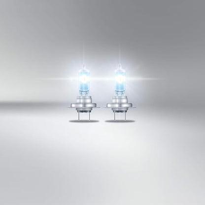 OSRAM NIGHT BREAKER LASER H7, +150% more brightness, halogen headlight lamp, 64210NL-HCB, 12V, duo box (2 lamps)