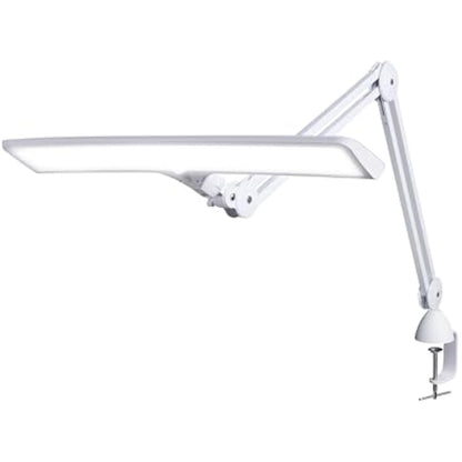 Daylight Lumi Task Lamp 95+ CRI,4000 Lux, Craft Light, Super Bright Desk Lamp, Touch Dimmable, 2 Brightness Levels, Ideal Table Light,Eye-Caring ,15 W - White