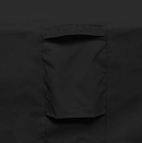 UCARE Folding Bed Dust Proof Storage Bag for Indoor and Outdoor Multifunctional Beds Protection 38.9 * 14.9 * 44.9in (Black)