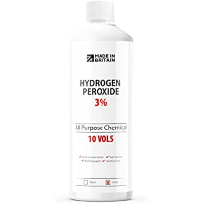 ChemLab McKLords Hydrogen Peroxide 3%, 1 Litre