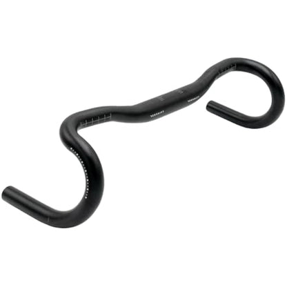 REDSHIFT Kitchen Sink Low Flare Handlebar without Loop for Road, Gravel, Touring, and Commuter Bikes, Aluminum Drop Bar, 31.8mm Clamp, with 20mm of Rise, 53cm Width