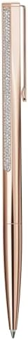 Swarovski Crystal Shimmer ballpoint pen, Rose gold tone, Rose gold-tone finish