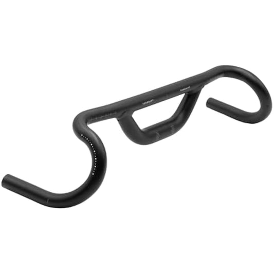 REDSHIFT Top Shelf Handlebar with 50-70mm of built-in Rise for Road, Gravel, Touring, and Commuter Bikes, Aluminum Drop Bar