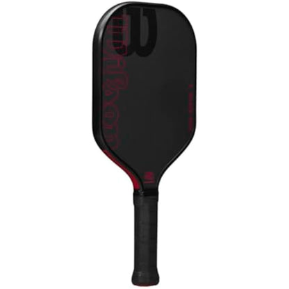 WILSON Blaze Series Pickleball Paddles - Grip Size 2-4 1/4", Black/Red