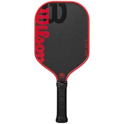 WILSON Blaze Series Pickleball Paddles - Grip Size 2-4 1/4", Black/Red