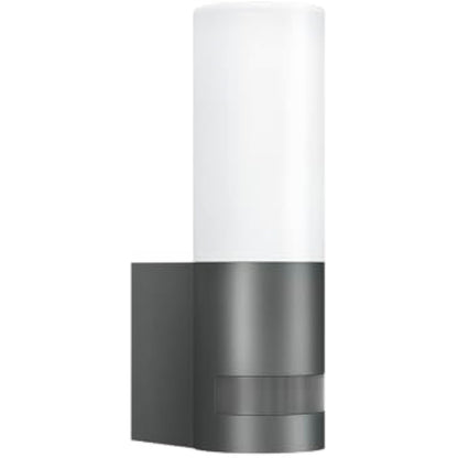 Steinel LED Outdoor Light L 605 S, 180° Motion Detector With Maximum 10 m Range, 11.3 W, 729 lm, Aluminium, Anthracite
