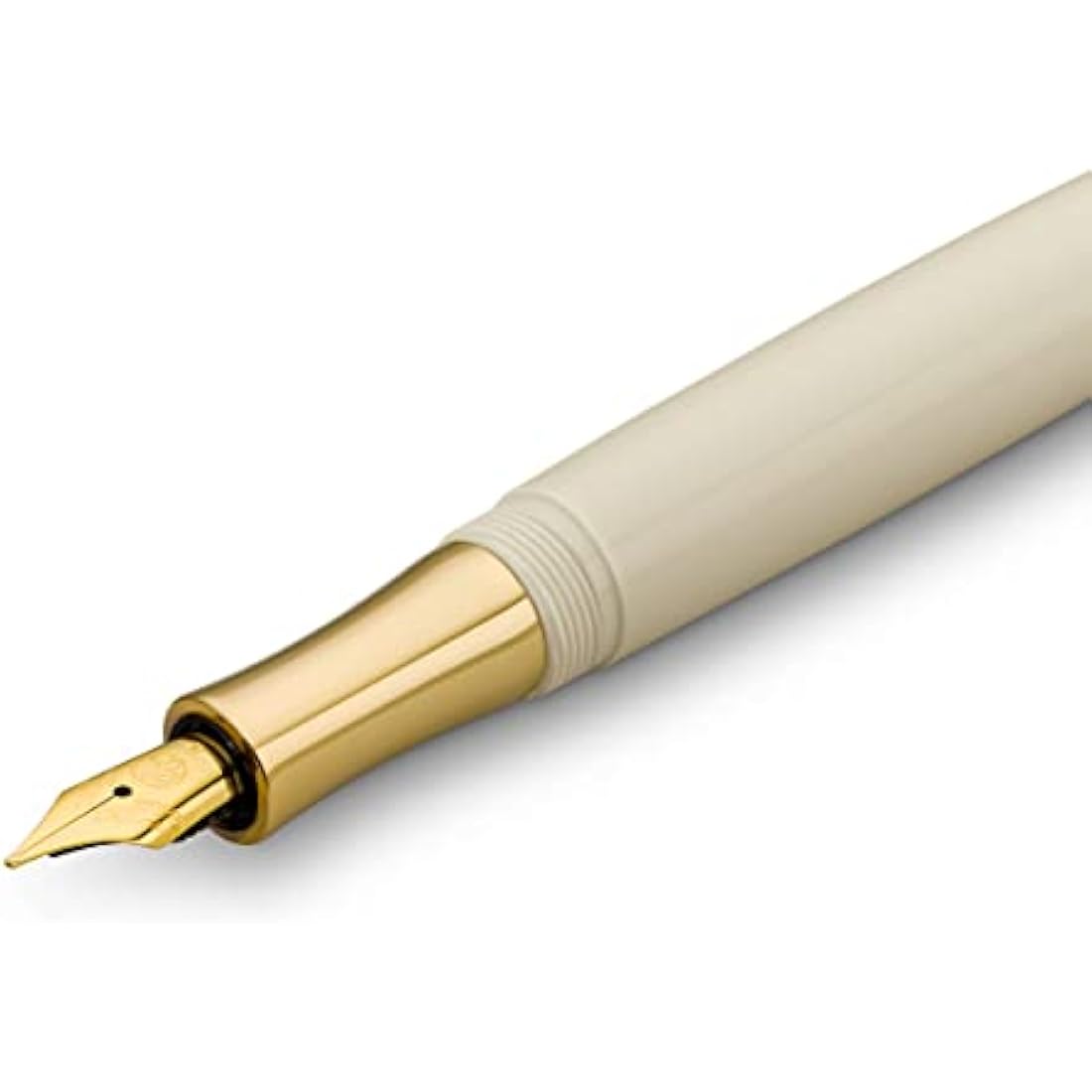 Kaweco STUDENT 60's Swing Fountain Pen I Premium Fountain Pen for Ink Cartridges with High-Quality Steel Nib in Green and Cream I Nostalgic Luxury Fountain Pen 16 cm I Nib Width: F (Fine)