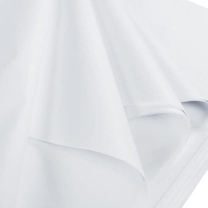 White Tissue Paper Large Sheets, Acid Free Art Paper, Perfect for Gift Wrap, Storage, Packing, Art & Craft Bulk Pack Archiving Shredding 70 x 50cm Sheet Size