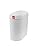 Sensio Home 5 Litre Waterproof Motion Sensor Trash Can Dust Bin with Auto Lid, Automatic Garbage Bin for Bedroom Kitchen Bathroom Living Room Office, White with Grey coloured Trim