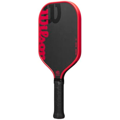 WILSON Blaze Series Pickleball Paddles - Grip Size 2-4 1/4", Black/Red