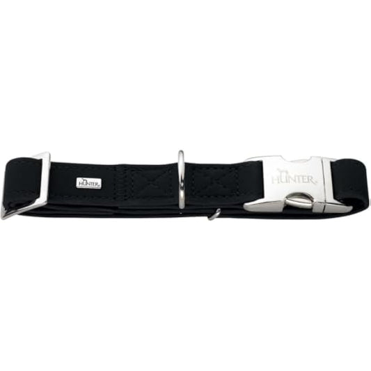 Hunter - Collar Softie Alu-Strong black 40-55 cm