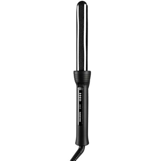 CLOUD NINE The Curling Wand Hair Curler Gold | Styling Tool Variable Temperature Control 125°C to 175°C Range of Hair Types Strong Shiny Healthy Results | Ceramic Barrel Pivoting Cord