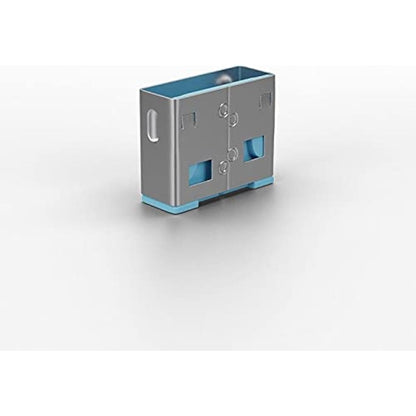 LINDY USB Port Blocker (without key) - Pack of 10 Colour Code: Blue