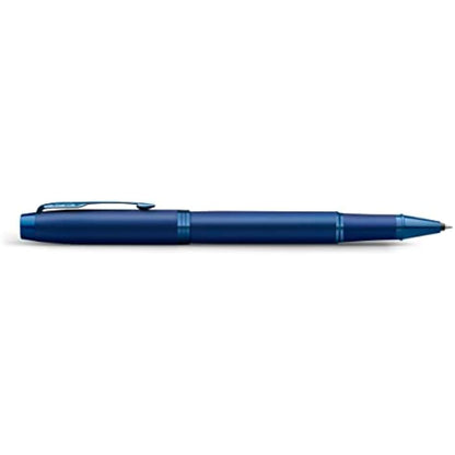 PARKER IM Rollerball Pen Monochrome Blue PVD F Black