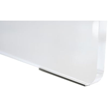 Desq Acrylic Monitor Stand Height 120 mm Letter Tray Dutch Design Transparent