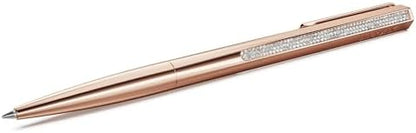 Swarovski Crystal Shimmer ballpoint pen, Rose gold tone, Rose gold-tone finish