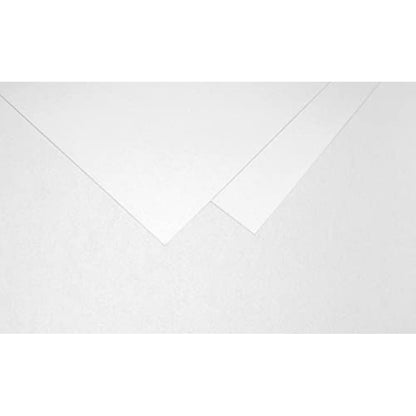 Clairefontaine - Ref 50035C - Pollen Iridescent Adhesive Envelopes (Pack of 20) - DL (110 x 220mm) in Size, 120gsm Paper, Easy-to-Peel Adhesive Strip - White
