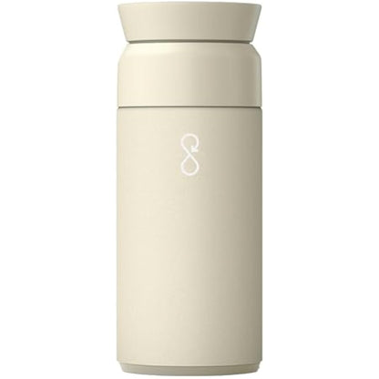 Ocean Bottle - Recycled Stainless Steel Brew Flask - Eco-Friendly & Reusable Bottle - 350ml (Sand Stone)