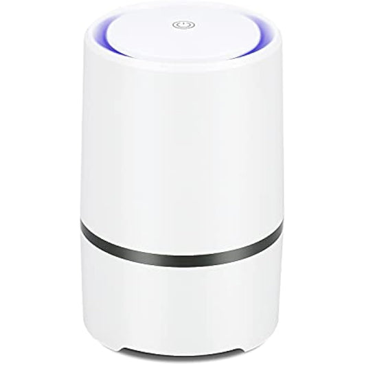 MELEDEN HEPA Air Purifier for Smoke, Pollen, Pet Dander, Odor, Dust Remove, Compact Air Purifiers for Home Bedroom, Kitchen and Office, No Ozone Air Cleaner