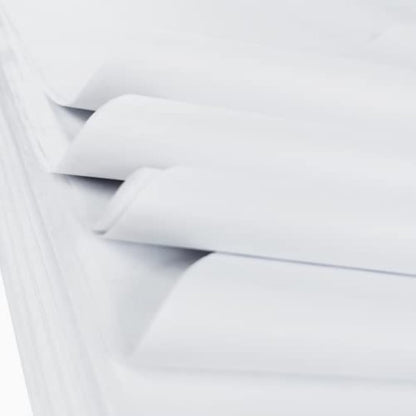 White Tissue Paper Large Sheets, Acid Free Art Paper, Perfect for Gift Wrap, Storage, Packing, Art & Craft Bulk Pack Archiving Shredding 70 x 50cm Sheet Size
