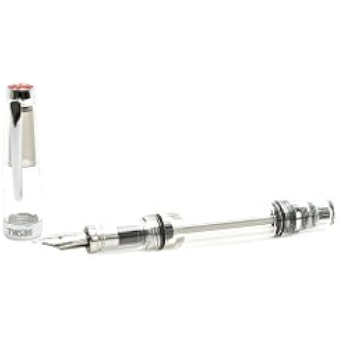 Twsbi Vac Mini Clear Fountain Pen - F nib (Fine)